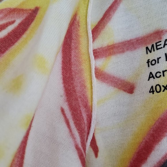 Heron Preston x Kenny Scharf crewneck wool exposed seams sweater Sz XS - Picture 6 of 10